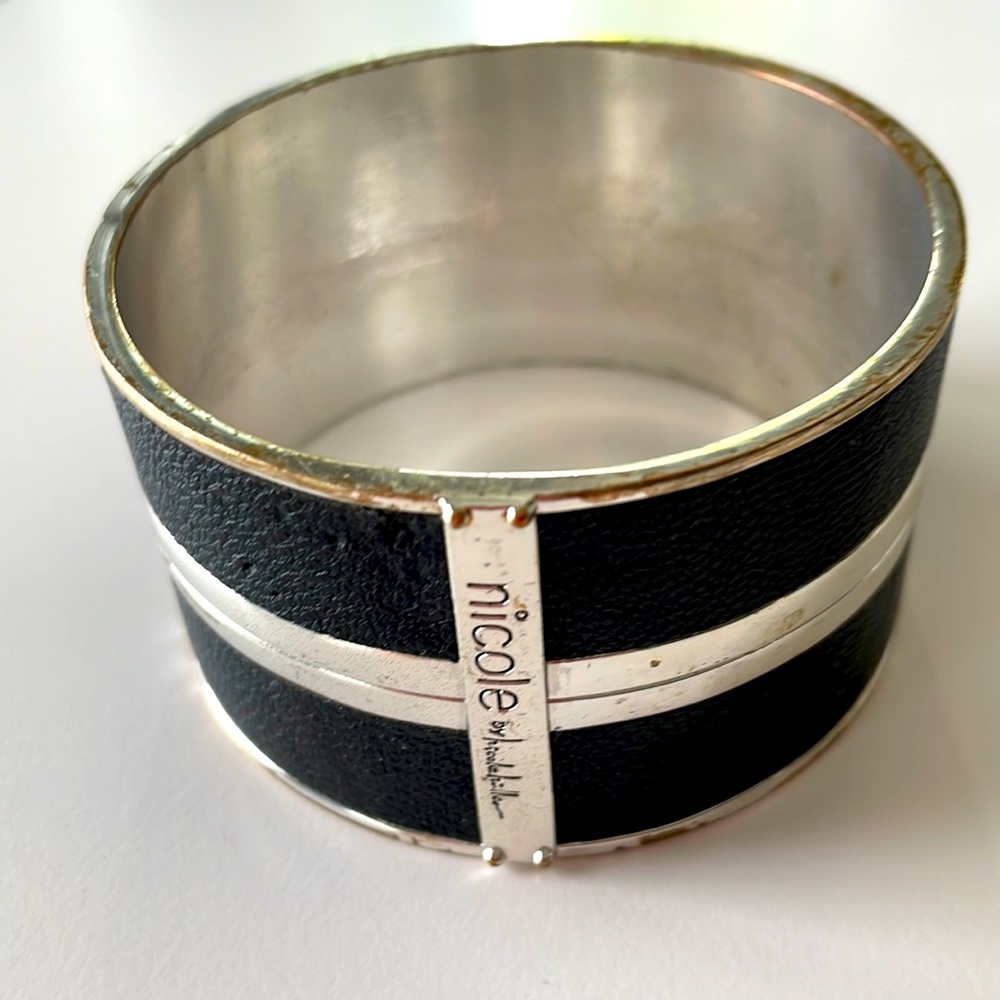 Nicole Miller bracelet, 1.5” wide, used condition